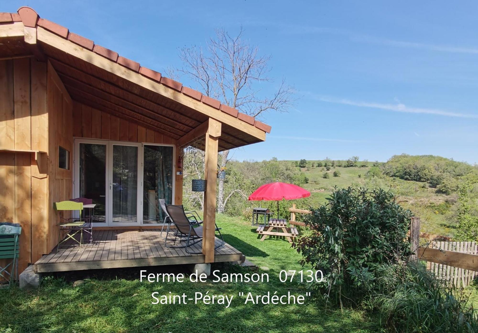 Vila Ferme De Samson Saint-Péray Exteriér fotografie